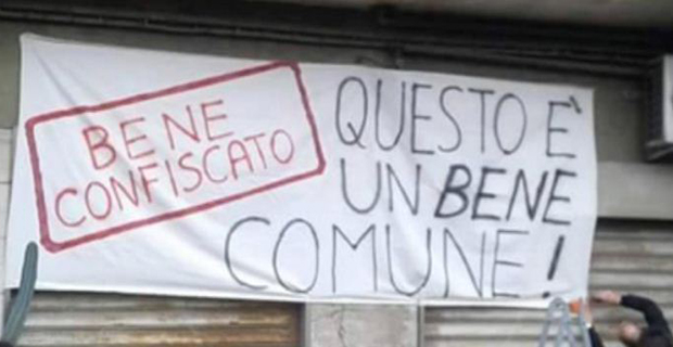 Beni e immobili confiscati alla criminalità e restituiti alla comunità