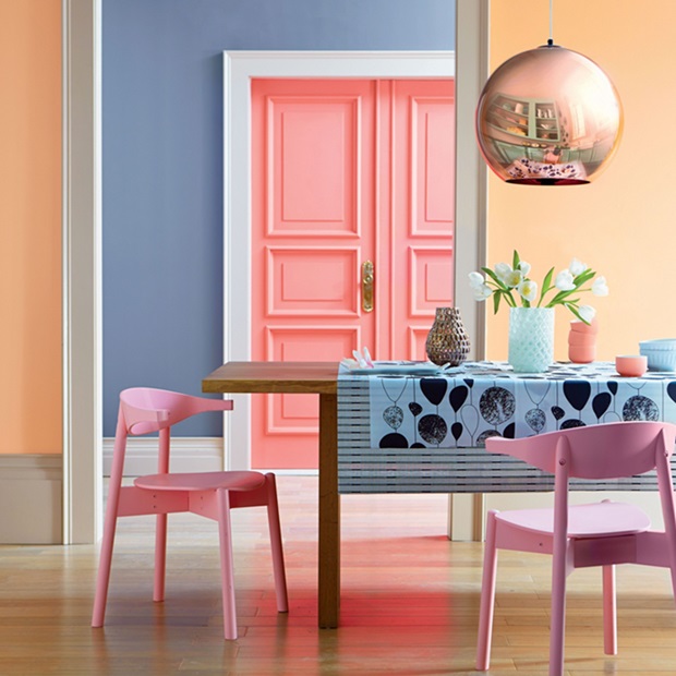 vibrant colori interior design